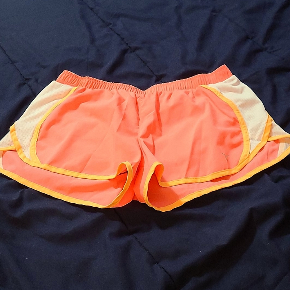 Pink and Coral Old Navy Running Shorts